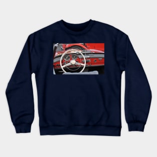 Vintage Mercedes Dashboard Crewneck Sweatshirt